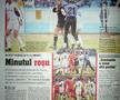 Paginile din Gazeta Sporturilor, după momentul violent în care Prunea l-a lovit cu pumul pe Claudiu Răducanu