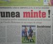 Paginile din Gazeta Sporturilor, după momentul violent în care Prunea l-a lovit cu pumul pe Claudiu Răducanu