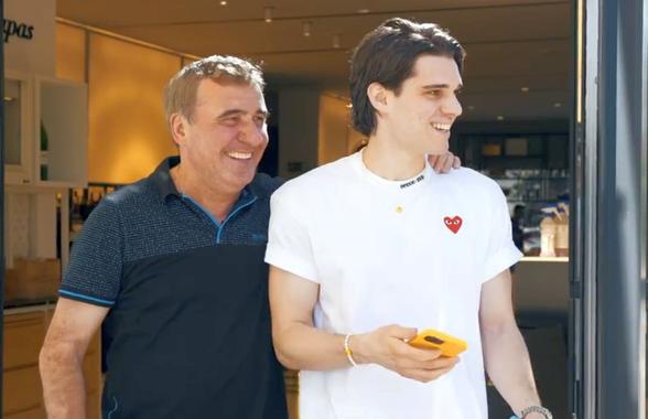 Reacția lui Gică Hagi după ce a aflat că va deveni bunic pentru prima oară