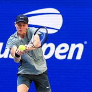 Jannik Sinner a trecut de primul tur de la US Open după ce a pierdut setul inaugural / Sursă foto: Imago Images