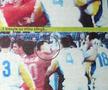 Paginile din Gazeta Sporturilor, după momentul violent în care Prunea l-a lovit cu pumul pe Claudiu Răducanu