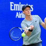 Jannik Sinner a trecut de primul tur de la US Open după ce a pierdut setul inaugural / Sursă foto: Imago Images