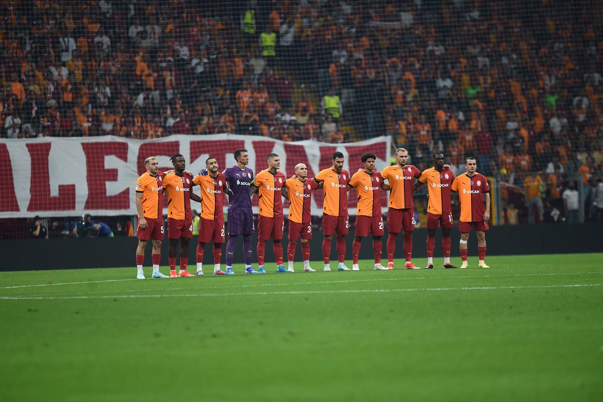 Fanii celor de la Galatasaray susțin Palestina în conflictul cu Israel