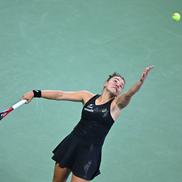 Jasmine Paolini, imagini din partida cu Destanee Aiava // foto: Imago