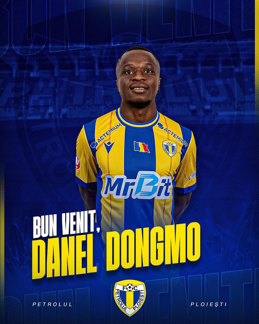 Danel Dongmo a semnat cu Petrolul Danel Dongmo a semnat în Superliga: „Bun venit!”