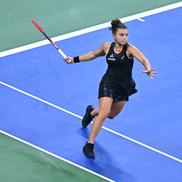 Jasmine Paolini, imagini din partida cu Destanee Aiava // foto: Imago