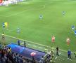 Haos după rezultatul-șoc din Liga Campionilor! Un agent de pază l-a lovit pe fotbalist