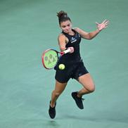 Jasmine Paolini, imagini din partida cu Destanee Aiava // foto: Imago