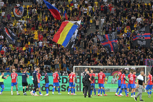 Prag depășit la bilete vândute pentru FCSB - Aberdeen. Foto: Facebook