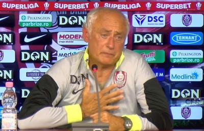 Mandorlini, prima conferință la CFR Cluj! Cum l-a numit pe Louis Munteanu