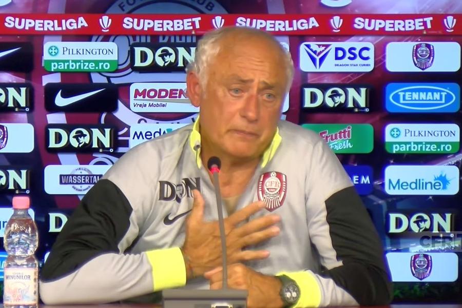 Andrea Mandorlini, antrenorul lui CFR Cluj Ședință de urgență la CFR Cluj: postul lui Andrea Mandorlini e în pericol + lista cu posibili înlocuitori