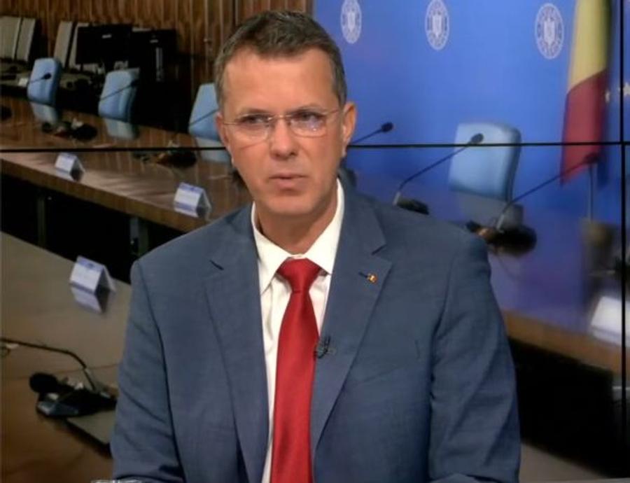 Ionuț Moșteanu / Foto: Captură Euronews Ionuț Moșteanu, șeful MApN, anunță revoluția la Steaua: „Singura cale spre performanță! Eu nu o să finanțez mai mult o echipă de fotbal cu bani publici”