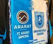 Universitatea Craiova a ajuns la stadion pentru meciul cu Ararat Armenia / FOTO: Facebook @UCVOficial