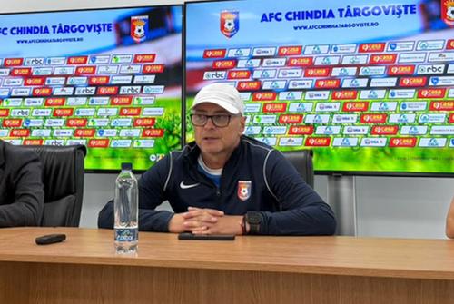 Leo Grozavu, antrenorul Chindiei Târgoviște