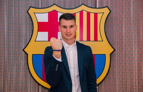 Joan Garcia are concurență: noul portar al Barcelonei, prezentat oficial