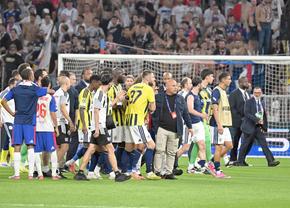 Explică gestul provocator care a declanșat haosul din Lyon - Fenerbahce