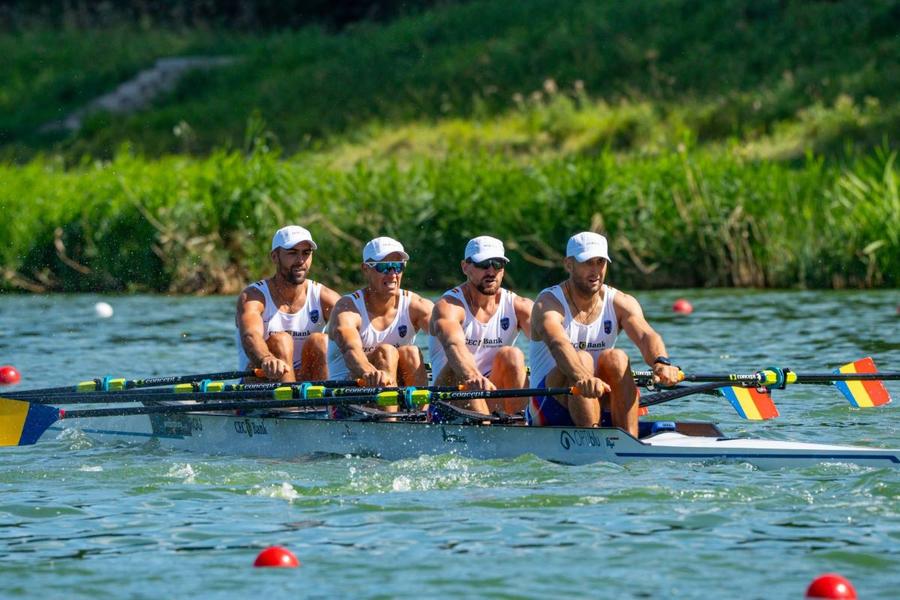 Bărcile României de 4 rame, feminin și masculin, și cea feminină de 4 vâsle, calificate în finalele Campionatelor Mondiale de canotaj de la Amsterdam