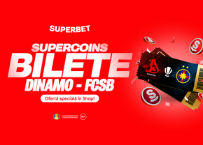 Superbet de trimite la Marele Derby: vezi cum poți câștiga invitații duble la Dinamo - FCSB!