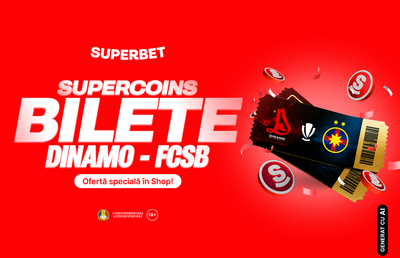 Superbet te trimite la Marele Derby: vezi cum poți câștiga invitații duble la Dinamo - FCSB!
