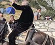 250.000 de vizualizări: Gigi Becali călare pe catâr, la cota 1500 » Ce făcea stăpânul lui FCSB, în timp ce Bîrligea semna cu Frosinone