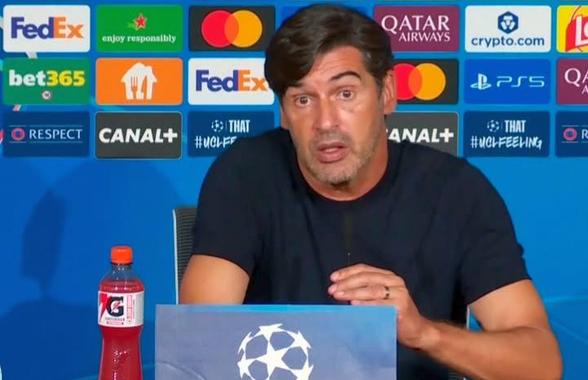 Declarația serii de play-off UCL: „Poate sunt un antrenor de rahat!”