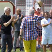 Iancu Carabageac, premiat de Primăria Popești-Leordeni / Sursă foto: Facebook@Petre Iacob