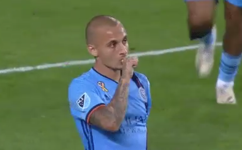 Alexandru Mitriță (25 de ani, extremă stânga) a marcat o „dublă” în meciul New York City - Cincinnati 4-0 din MLS.