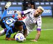 Meci nebun în Serie A. Inter a învins-o pe Fiorentina, scor 4-3, în etapa cu numărul doi, chiar dacă în minutul 86 trupa Viola conducea pe tabelă