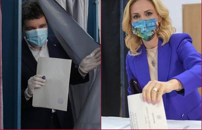 EXIT-POLL ALEGERI LOCALE 2020. Nicușor Dan o învinge pe Gabriela Firea la Primăria București