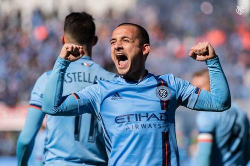 Alex Mitriță a înscris cel mai rapid gol din istoria lui New Yok City FC, deschizând scorul după 30 de secunde la 4-0 cu Cincinnati. Primele sale două reușite din acest sezon