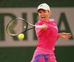Simona Halep, în meciul cu Sara Sorribes Tormo // foto: Guliver/gettyimages