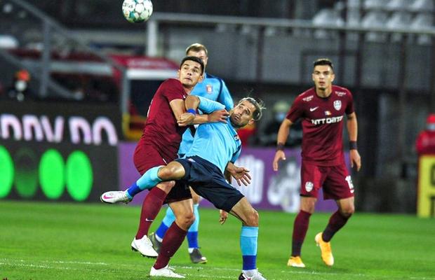CFR Cluj - Chindia Târgoviște 0-0 » Campioana, ținută în șah de trupa lui Emil Săndoi! Cum arată clasamentul acum