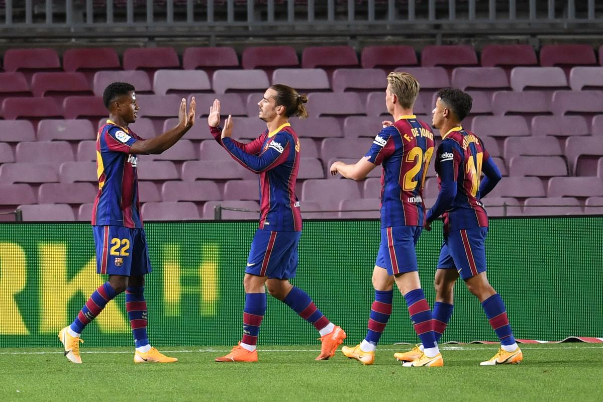 BARCELONA - VILLARREAL 4-0. FOTO + VIDEO Barcelona, show în primul meci din La Liga! Ansu Fati, omul meciului