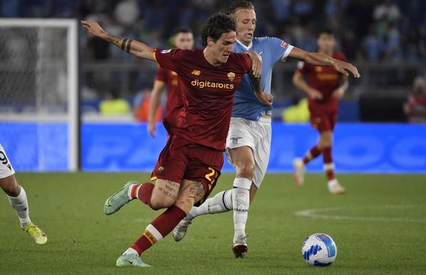 Gest golănesc la „Derby della Capitale” » Momentul când Zaniolo i-a înfuriat pe fanii lui Lazio