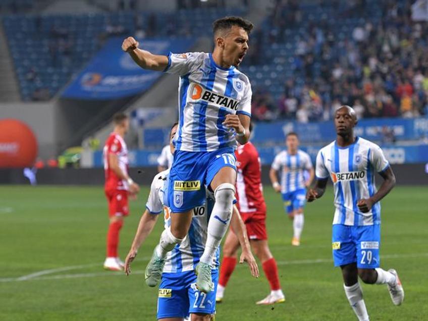 CS Universitatea Craiova a învins-o categoric pe Dinamo, scor 5-0, în epilogul etapei cu numărul 10 din Liga 1. 
 FOTO: Facebook @UCVOficial
