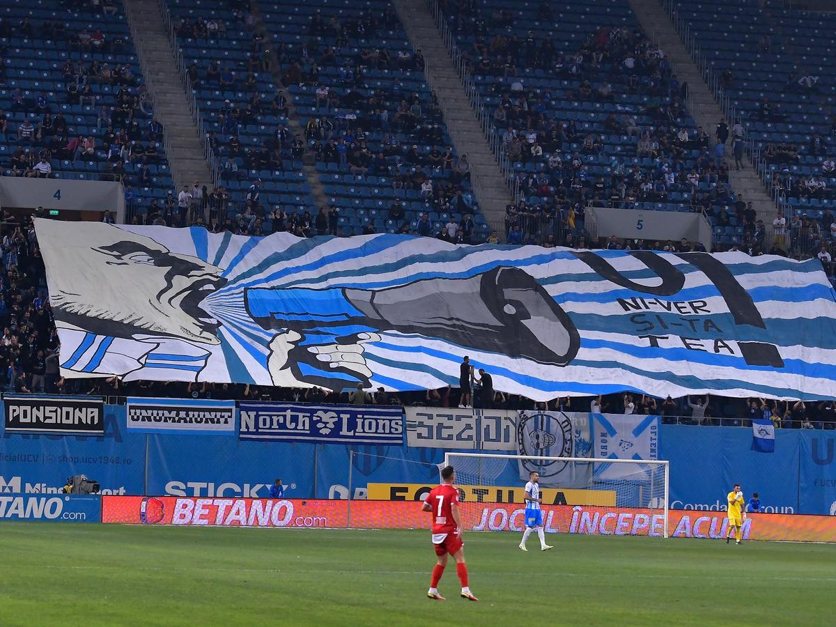 CSU Craiova - Dinamo, 27 septembrie 2021 / FOTO: Facebook @UCVOficial