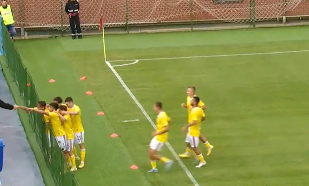 Rareș Burnete, accidentare incredibilă în România U19 - Austria U19