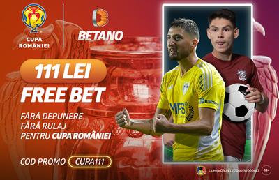START în playoff-ul Cupei României Betano! UTA Arad, Rapid, Petrolul sau Hermannstadt intră în lupta pentru grupe