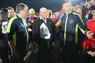 Spectator de seamă la FC Bihor - FCSB: Emeric Ienei, aplaudat la scenă deschisă de 11.000 de oameni
