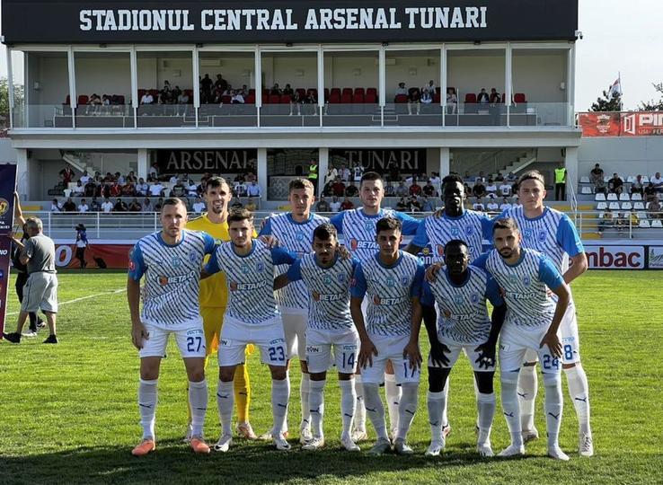 CS Tunari - Universitatea Craiova / Sursă foto: Facebook@ CS Universitatea Craiova