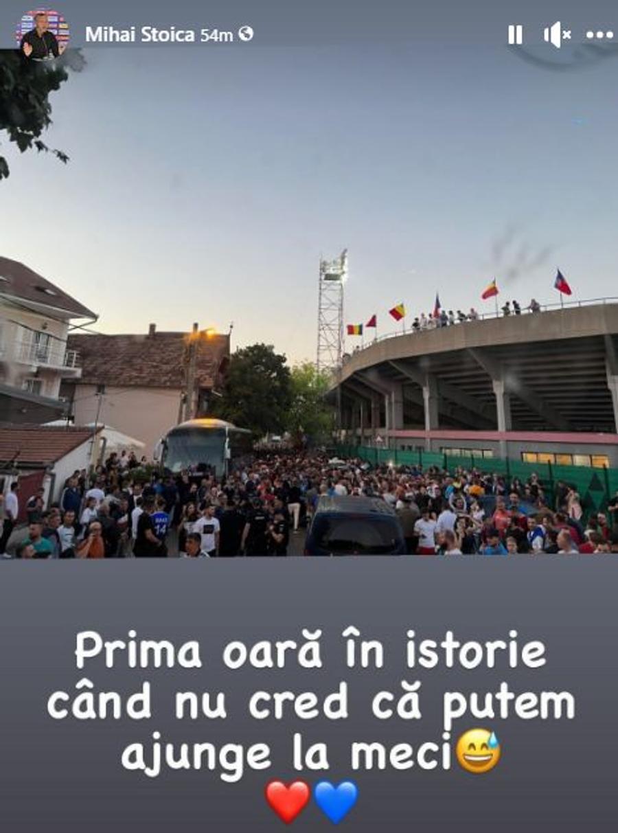MM Stoica, mesaj cu o oră și jumătate înainte de FC Bihor - FCSB: „Prima dată în istorie”
