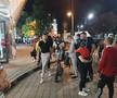Dan Gătăianțu, acționarul și directorul financiar Red&White, a ajuns cu trotineta la stadion.