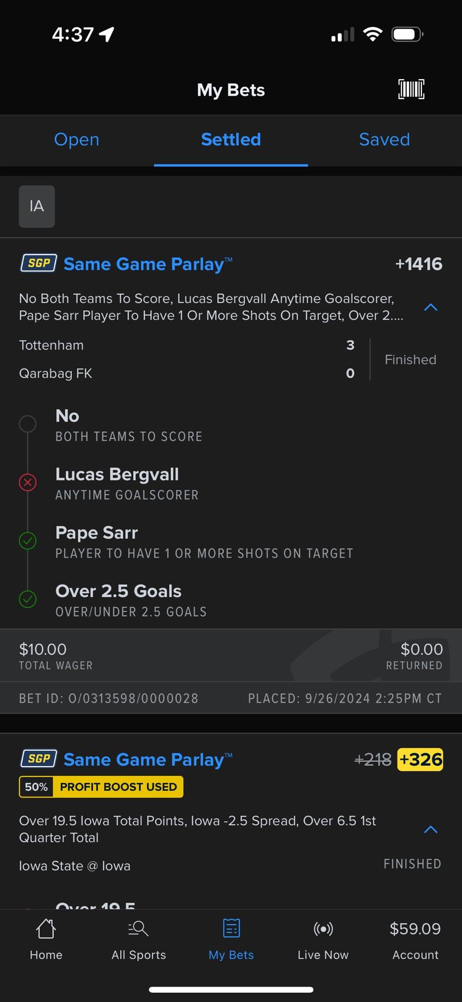 Biletul jucat de un fan Tottenham. El pariase că Bergvall va marca Eliminarea lui Drăgușin a stârnit furia unui coleg: „Ochii lui spuneau tot!” » Suporterii au luat foc: „Vei plăti pentru asta!”