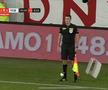 Scaun aruncat spre asistent la Dinamo - Botoșani