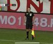 Scaun aruncat spre asistent la Dinamo - Botoșani