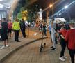 Dan Gătăianțu, acționar la Dinamo, a venit la stadion cu propria trotinetă electrică