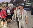 Dan Gătăianțu, acționarul și directorul financiar Red&White, a ajuns cu trotineta la stadion.