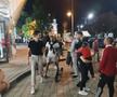 Dan Gătăianțu, acționarul și directorul financiar Red&White, a ajuns cu trotineta la stadion.