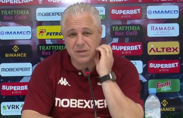 Marius Șumudică se vaită înainte de meciul cu Oțelul: „Lipsesc 4 titulari!”