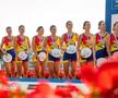 Echipajul României de 8 plus 1 rame feminin, argint la CM 2025 Foto: FR Canotaj/Balint Czucz